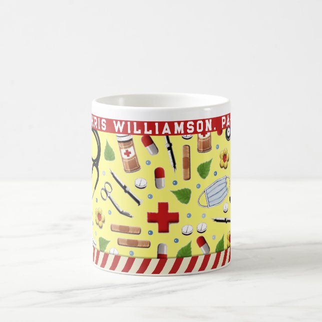 Mug Assistant médical personnalisé (Centre)