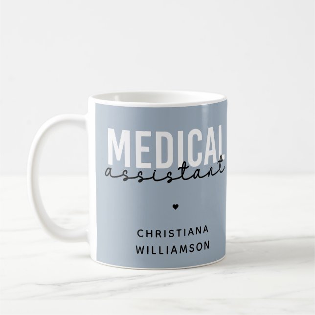 Mug Assistant Médicale personnalisé | Cadeau de l'assi (Gauche)