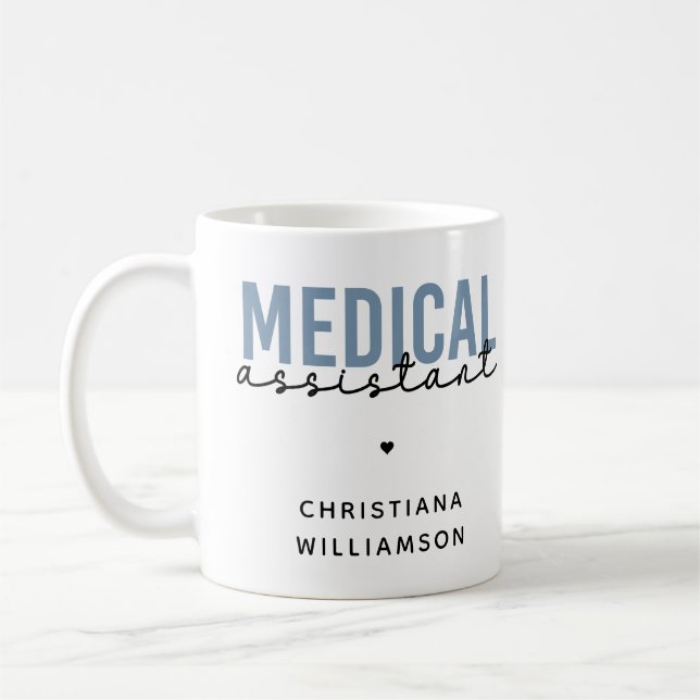 Mug Assistant Médicale personnalisé MA | Assistant cli (Gauche)
