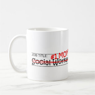 Mug Assistant social de maman du travail