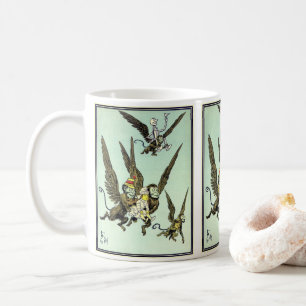 Mug Assistant vintage d'Oz, singes volants avec Doroth