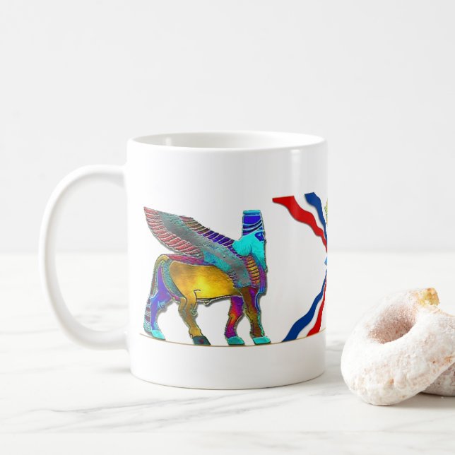 Mug assyrien classique (Avec donut)