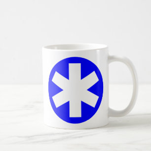 Mug Asterisk - Bleu