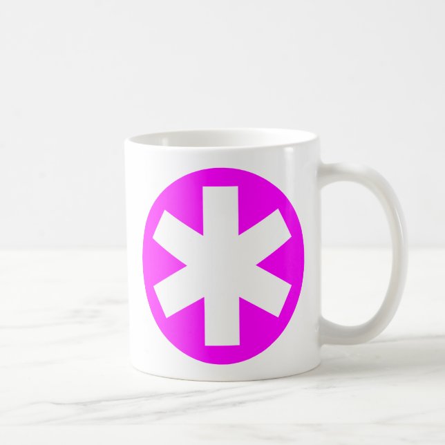 Mug Asterisk - Magenta (Droite)