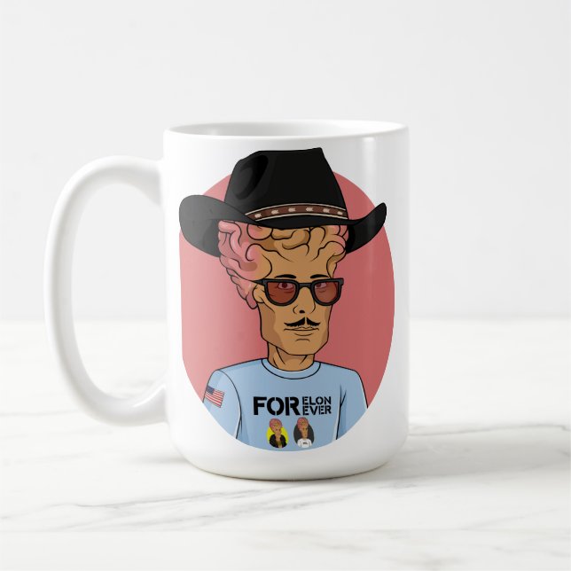 Mug Astro-Cowboy Fan (Gauche)