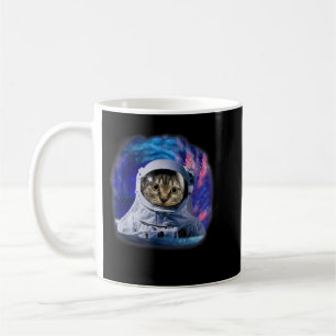 Mug Astrocat Cosmique De L'Espace De Chat Dans La Gala