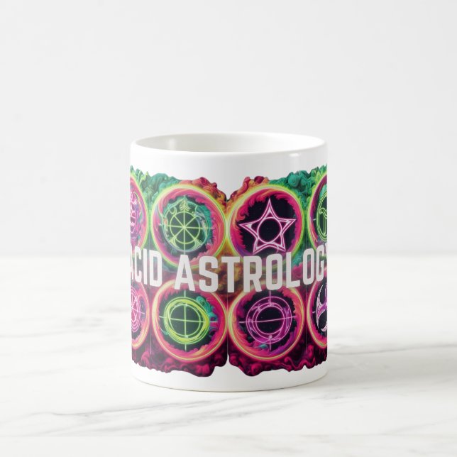 Mug Astrologie acide - Signes étoile (Centre)