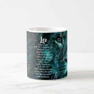 Mug Astrologie de zodiaque de Lion de signe