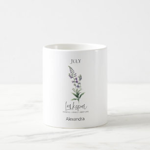 Mug Astrologie Mois de naissance Juillet   Larkspur à 