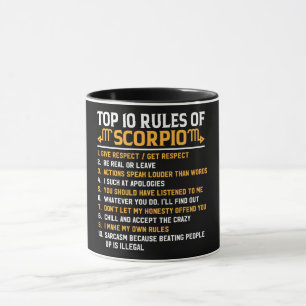 Mug Astrologie/ Signal Zodiaque//Scorpio