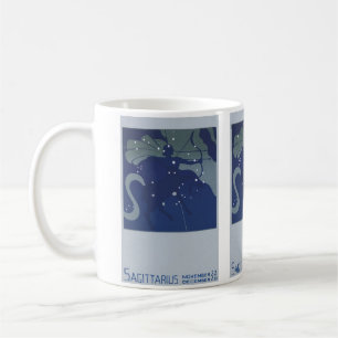Mug Astrologie Vintage Zodiaque Constellation du Sagit