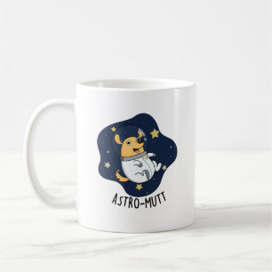 Mug Astromutt Funny Chien Astronaut Pun