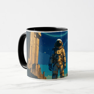 Mug Astronaut Beneath the Celestial Gate
