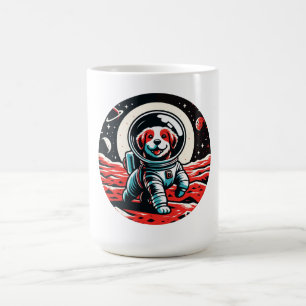Mug Astronaut Dog - Cosmic Canine Space Adventure