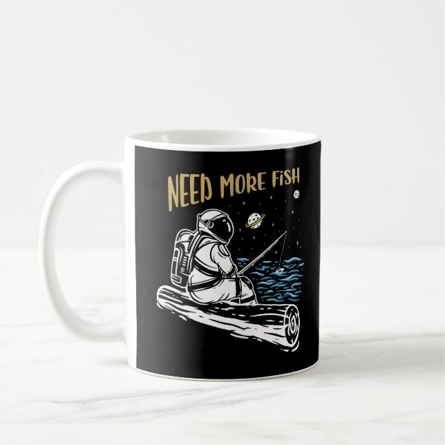 Mug Astronaute de pêche (Gauche)