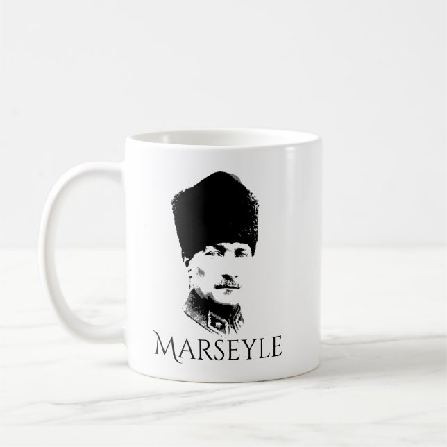 Mug Ataturk a personnalisé (Gauche)