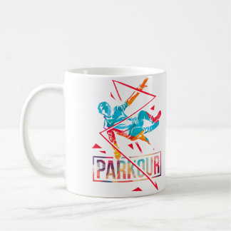 Mug Athlètes Extrêmes de Parcours Cool Parcouring