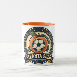 Mug Atlanta 2026 Ville Hôte de la Coupe du Monde Vinta