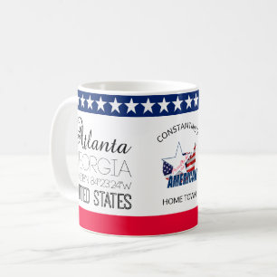Mug Atlanta, Géorgie, États-Unis élégant