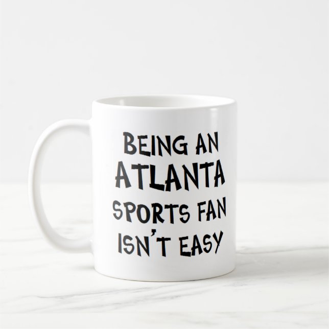 Mug atlanta sports fan, being (Gauche)