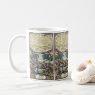Mug Atlas Coelestis de Doppelmaier, Astronomie Vintage