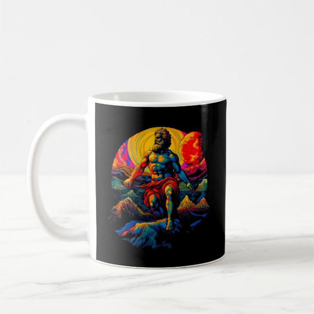 Mug Atlas Grec Titan Dieu (Gauche)