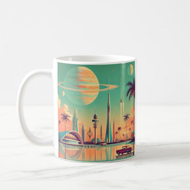 Mug Atomic Futuristic New Florida (Gauche)