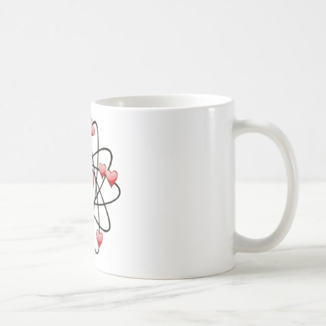 Mug Atomic Saint-Valentin Cœurs Rouges (Droite)