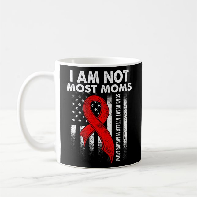 Mug Attaque cardiaque Scad Survivor Therapor Guerrier (Gauche)
