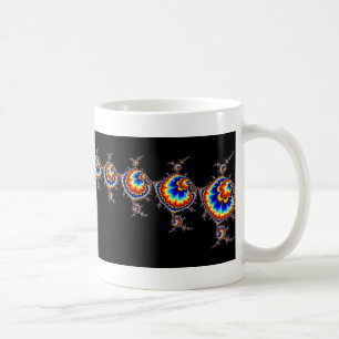 Mug Attaque d'UFO - art de fractale