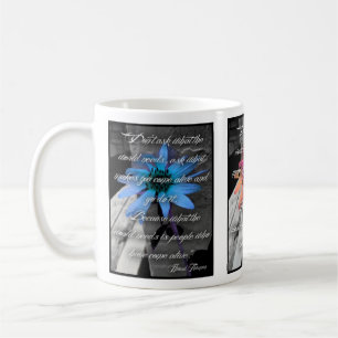 Mug Attaquez, des tournesols de couleur que la