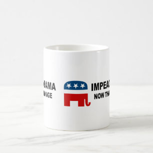Mug Attaquez Obama - maintenant qu'est le changement
