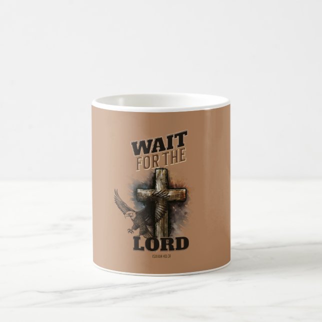 Mug Attendez L'Éternel Ésaïe 40:31 (Centre)