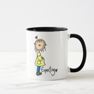 Mug Attendre des T-shirts et des cadeaux de bébé