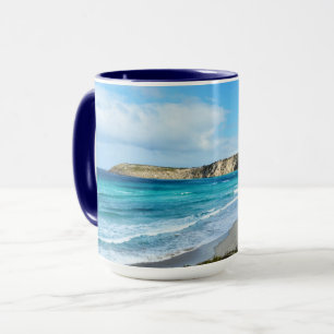 Mug Attentes sur la plage,