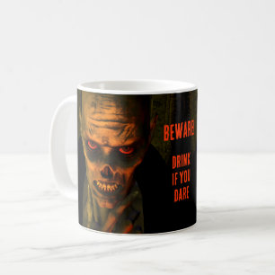 Mug Attention ! Bois Si Tu Oses. Zombie