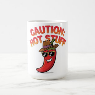 Mug Attention : Conception de trucs chauds - Pepper ch