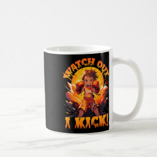 Mug Attention - Je rue ! Boxe thaïlandaise Muay Thai K