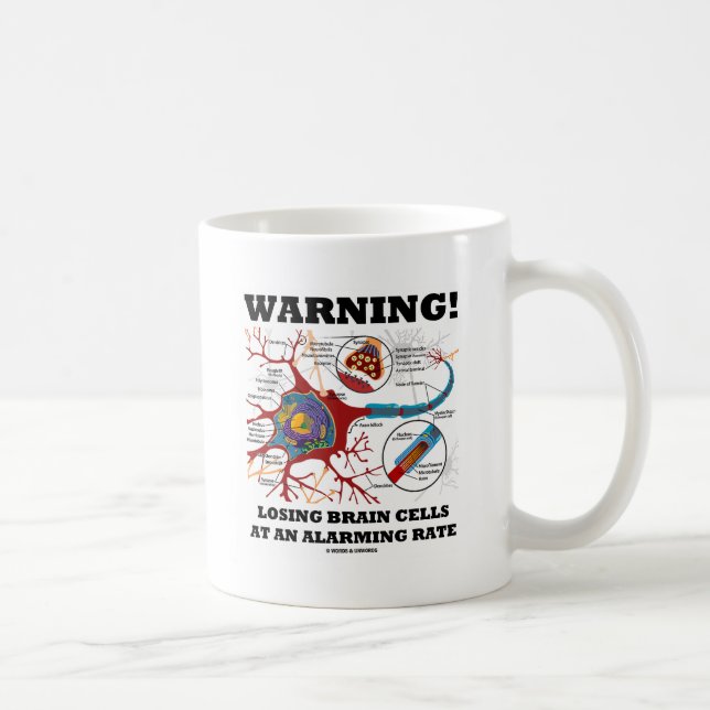 Mug Attention! Perdre Des Cellules Cervicales À Un Ryt (Droite)
