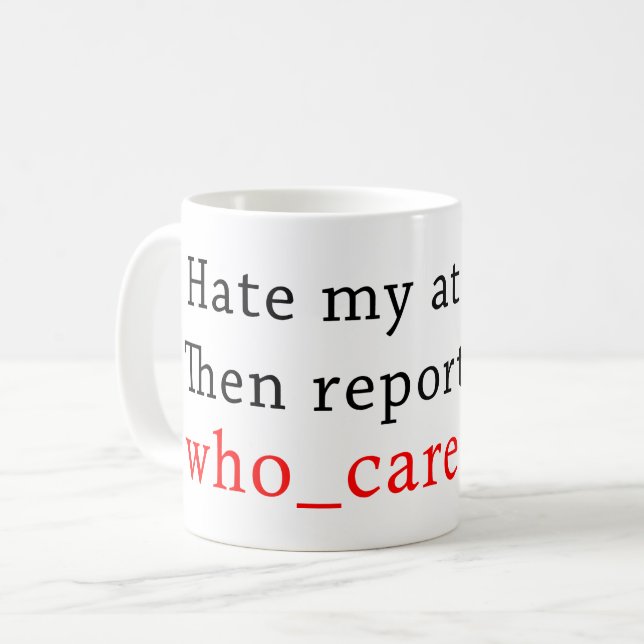 Mug attitude (Devant gauche)