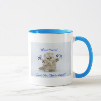 Mug Attitude de Meow de chatons