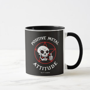Mug Attitude métallique positive