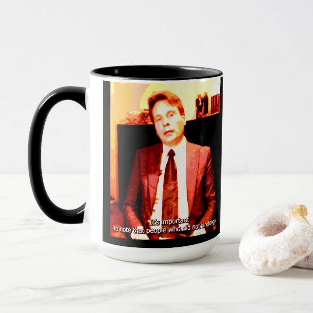 Mug Attorney Peter Stassen Quote by RoseWrites (Avec donut)
