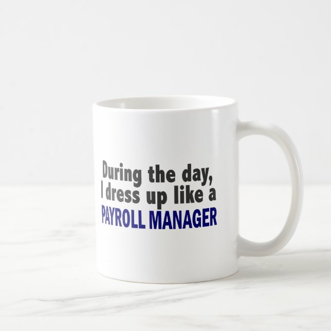 Mug Au cours de la journée je m'habille comme un (Droite)