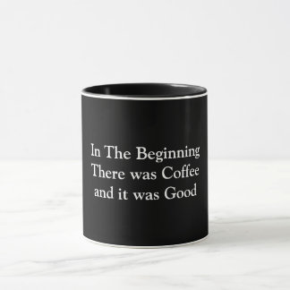 Mug Au début il y avait du café