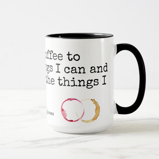 Mug Au-dessus du café et du vin (Droite)