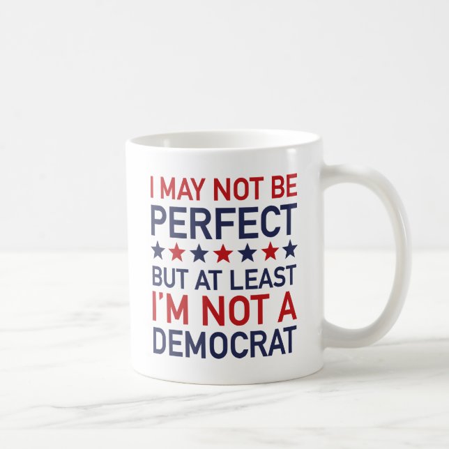 Mug Au moins, je ne suis pas Démocrate (Droite)