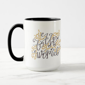 Mug au monde, droitier
