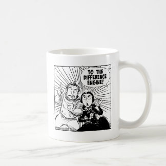 Mug Au panneau de moteur de différence