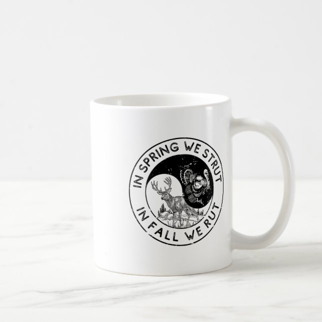 Mug Au Printemps Nous Commençons À L'Automne Nous Coup (Droite)